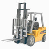 Ailejia Forklift Trucks Toy Alloy Fork Truck Models Warehouse Construction Truck Vehicle Model Engineering Car Toy Boy Gift (For