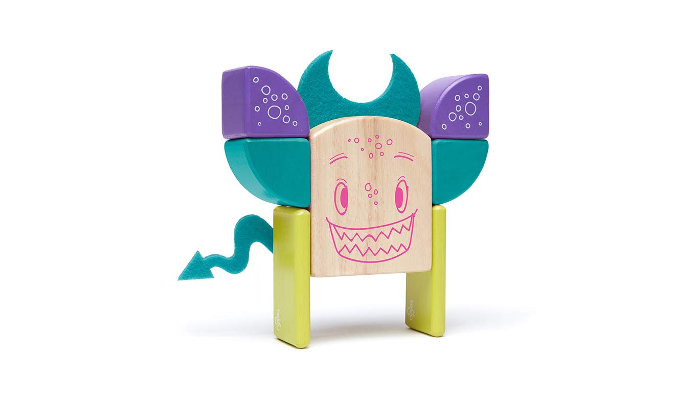 Tegu Pip Magnetic Wooden Block Set For 1-99 Years Old