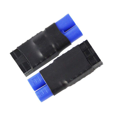 FLY RC 4PCS EC3 Male RC Battery Adapter Connector Compatible with Slash, Rustler, Stampede, Bandit, E Revo Lipo Battery