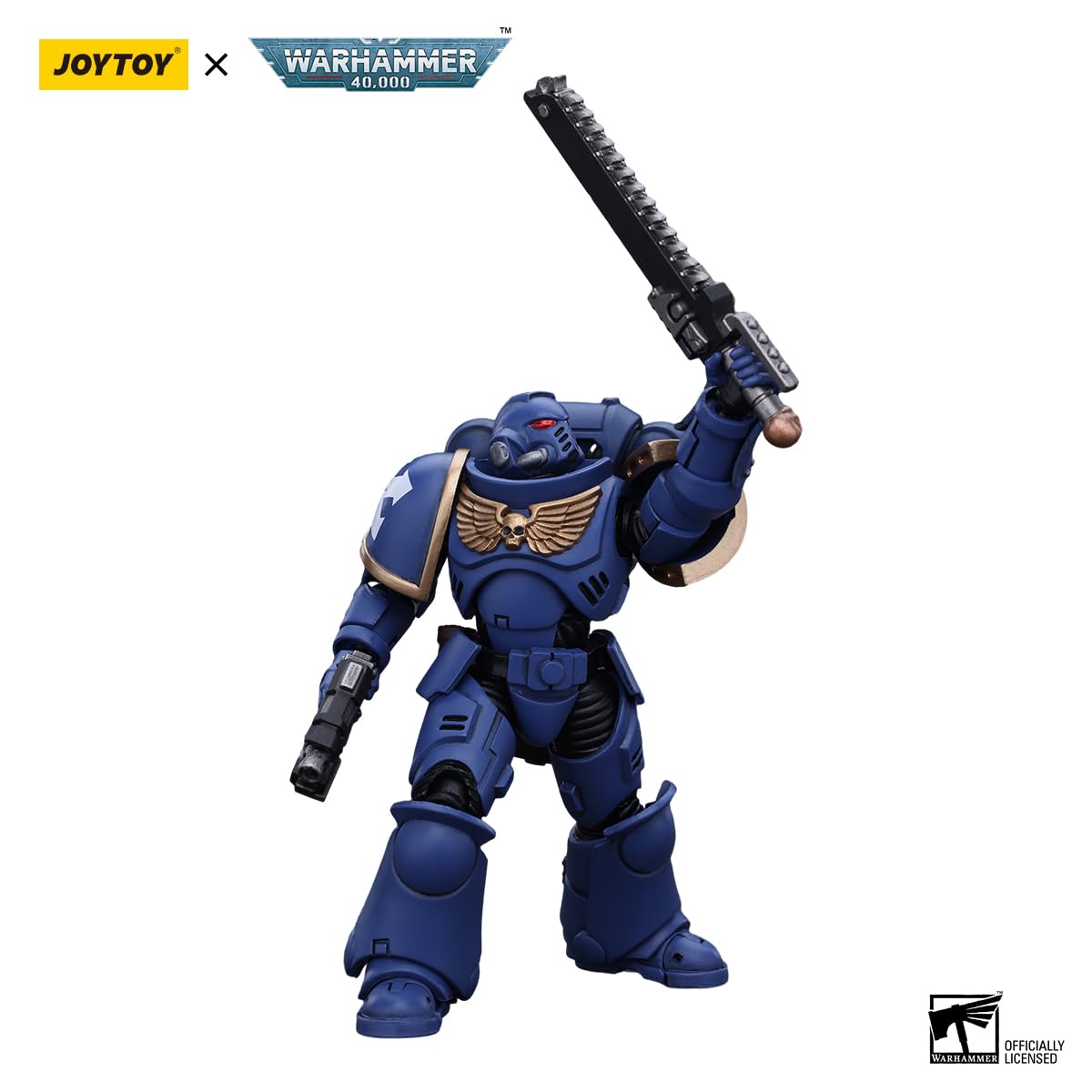 Joytoy Warhammer 40K Space Marines 1/18 Action Figures Joy Toy Mecha Figure Model Ultramarines Outriders Brother Catonus