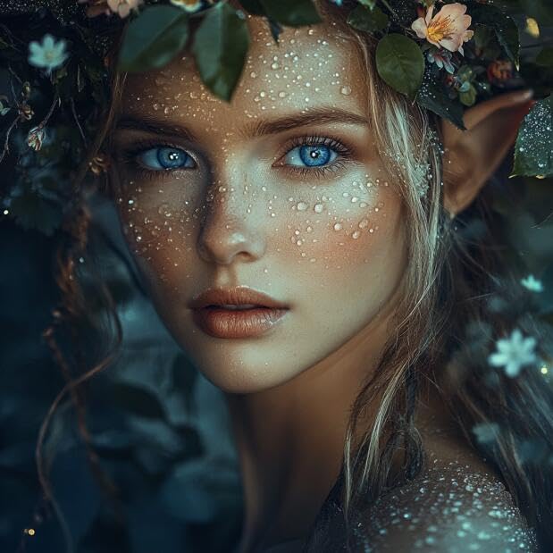 Cooljoy 2 Pairs Elf Ears Brown Black Cosplay Fairy Elf Pixie Vampire Ears Soft Halloween Accessories