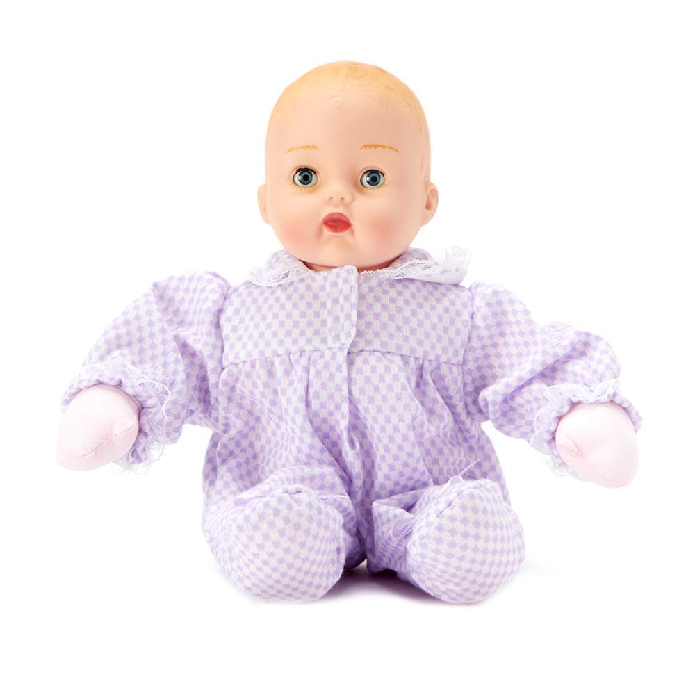 Madame Alexander 12 Lavender Check Huggums, Light Skin Tone