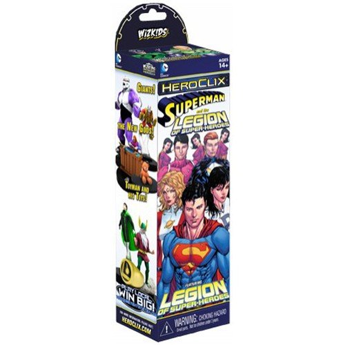 1 X Heroclix Legion Of Superheroes Booster Pack By Wizkids