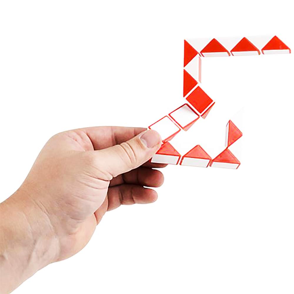 The Dreidel Company Snake Cube Twist Puzzle Magic Snake Sensory Toys Collection Brain Teaser Party Favors Game Goodie Bags Fille