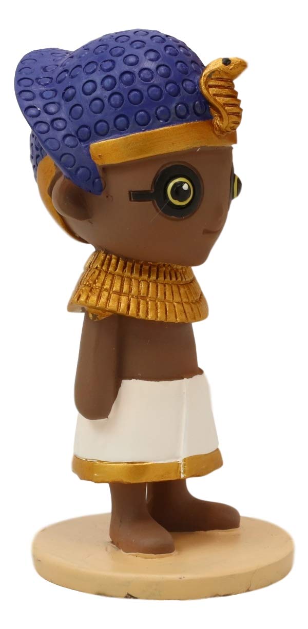 Ebros Weegyptians Collection Egyptian Chibi Statue 4' Tall Ancient Deities Gods And Goddesses Of Egypt Collectible Figurine Historical Educative Sculpture (Pharaoh Hatshepsut The Most Noble Lady)