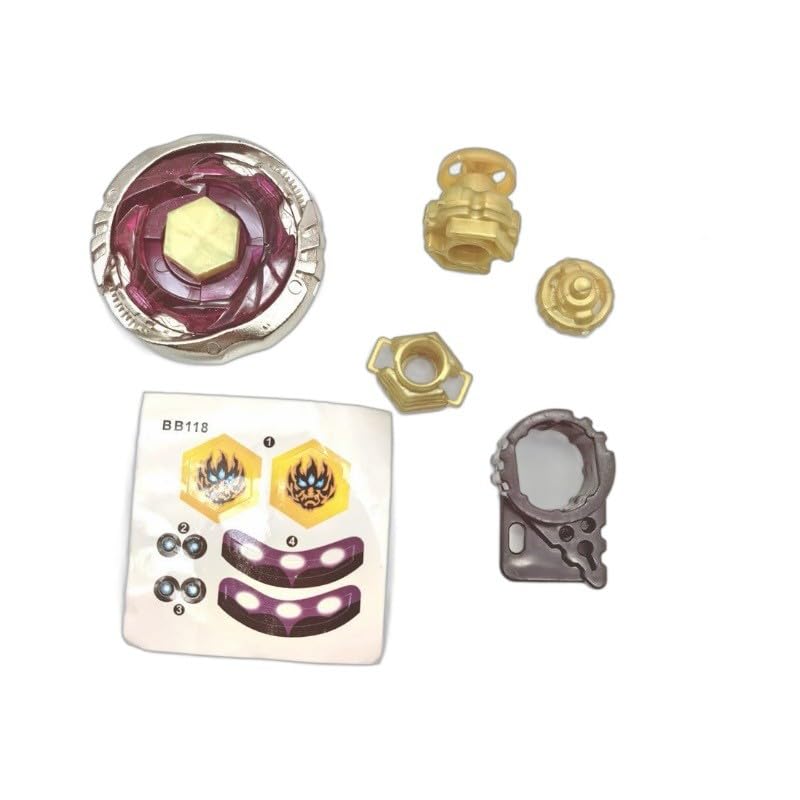 Battling Tops Game Metal Fusion 4D Gyro Bb118 Phantom Orion B:D Spinning Top Toys (Bb-118)