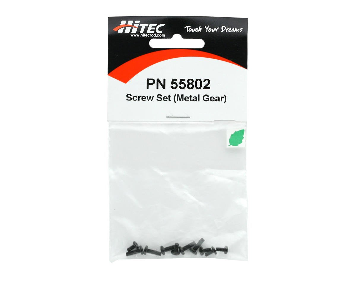 Hitec RCD 55802 Metal Gear Servo Horn Screw, 5-Piece