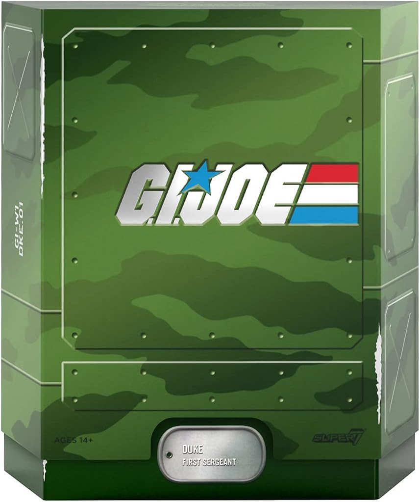 Super7 Ultimates! G.I. Joe Duke - 7' G.I. Joe Action Figure With Accessories Classic Cartoon Collectibles And Retro Toys
