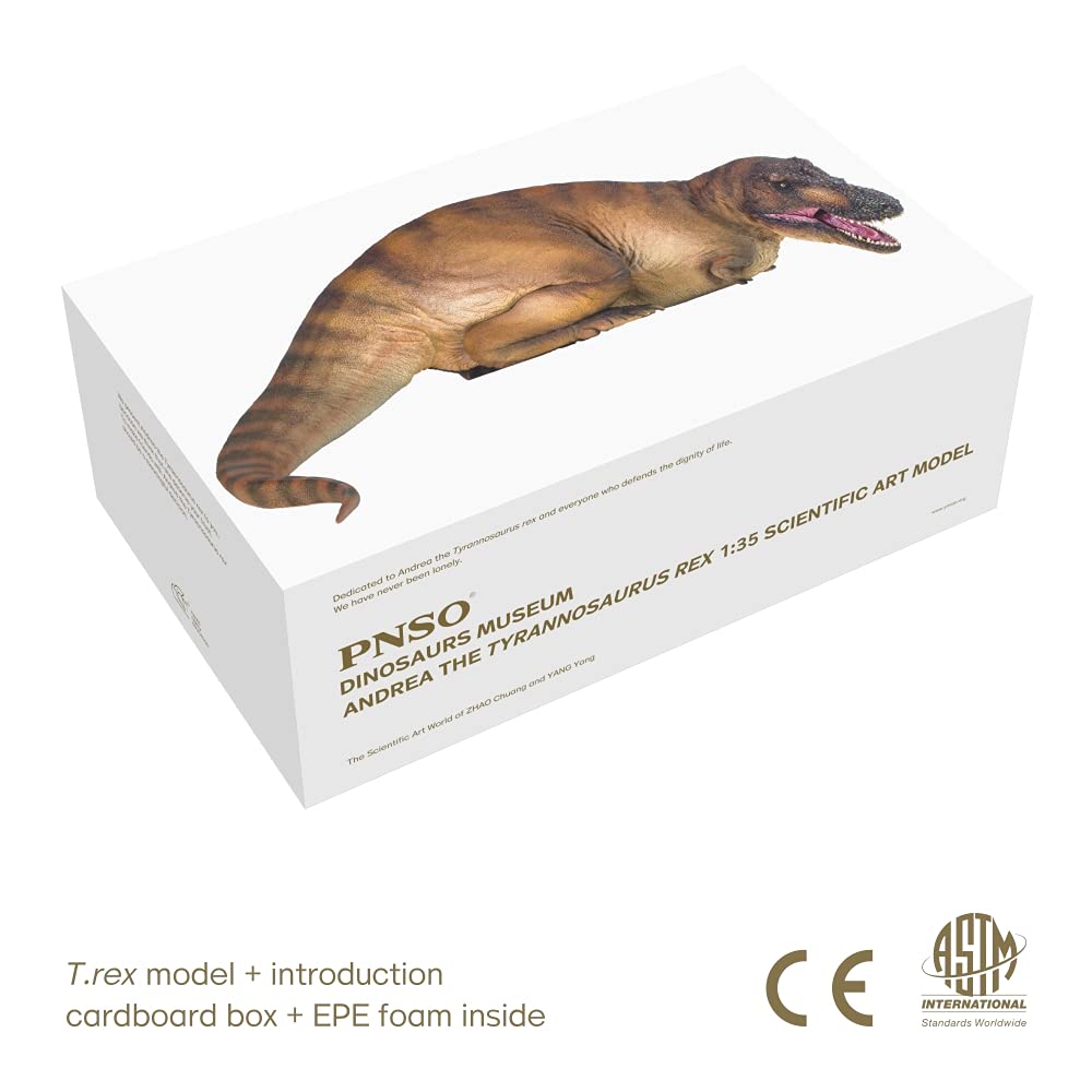 Pnso Dinosaur Museums Series (Andrea The Tyrannosaurus Rex 1:35 Scientific Art Model)