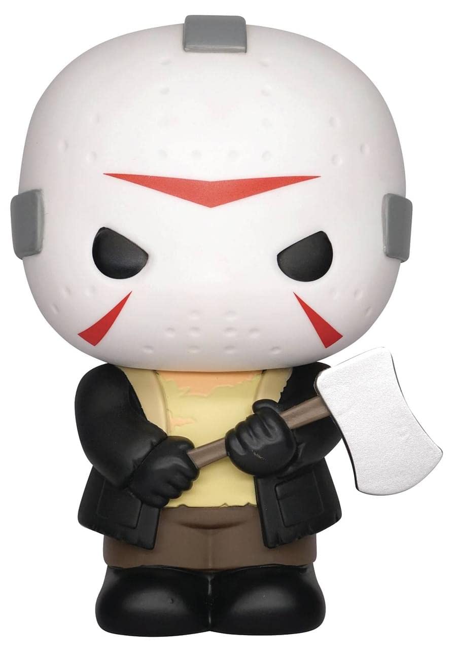 Wb Horror Jason Voorhees Figural Bank - Friday The 13Th