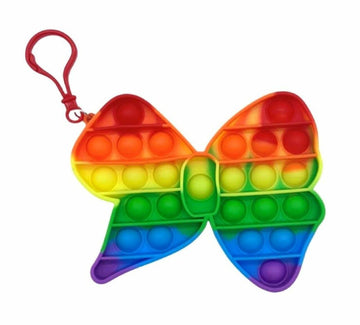 Hlxff3 Hre Jojo Siwa Push Pop Pop Bubble Fidget Toy, Silicone Squeeze Sensory Tools To Relieve Stress For Autism Kids Adults-Fid