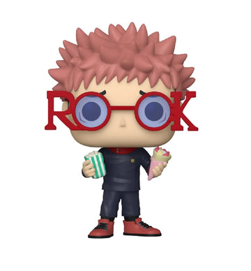 Funko Pop! Jujutsu Kaisen Yuji Itadori With Glasses 2022 Exclusive Nycc Shared (67039)
