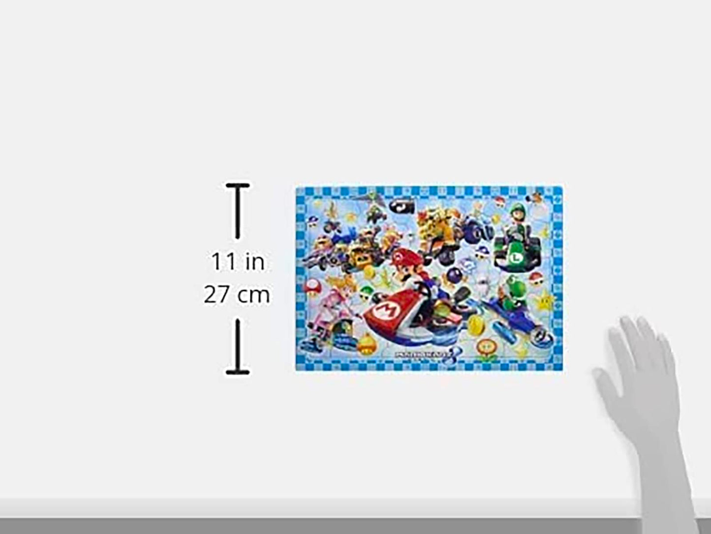 Otaku Apollo 85 Piece Picture Puzzle Mario Kart 8 26-625 & 75 Piece Kids Puzzle Step 3 Super Mario Kart With A Post Card And Thank You Sticker