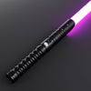 CVCBSER FX Dueling Lightsaber RGB 16 Colors Changeable Premium Aluminium Alloy Hilt Light Saber with 12 Mode Sound Force Lightsa