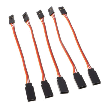 ALAMSCN 3-Pin Servo Extension Cable Cord 10cm/4'' 3.93 inch Female to Male Lead Wire Connector JR for RC Car Airplanes Remote Co