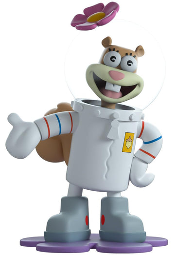 Youtooz Spongebob Squarepants Sandy Cheeks 4.7, Sandy Cheeks Vinyl Figure, Collectible Sandy Cheeks from Spongebob Squarepants b