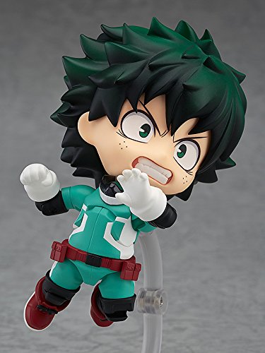 Good Smile Company My Hero Academia: Deku Izuku Midoriya Smash - Nendoroid Action Figure, Multicolor