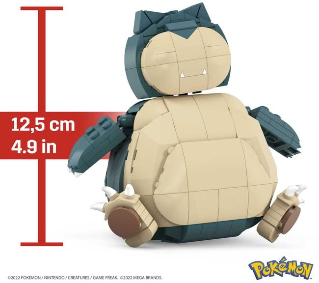 Mattel Mega - Pokémon Snorlax Building Set (Hlb70)