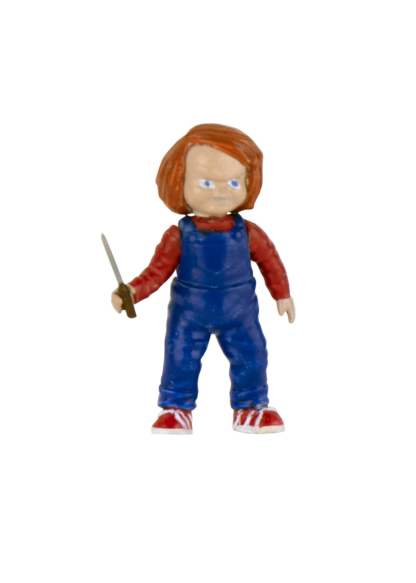 Worlds Smallest Universal Studios Horror Micro Action Figures 3-Pack (Chucky, Michael Myers, And Hellboy)