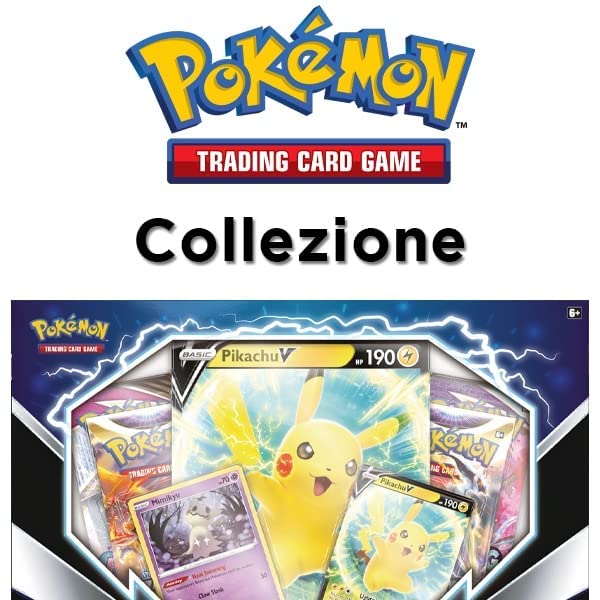Pokemon TCG Pikachu V Booster Box - 4 Booster Packs + Promo - Multicoloured