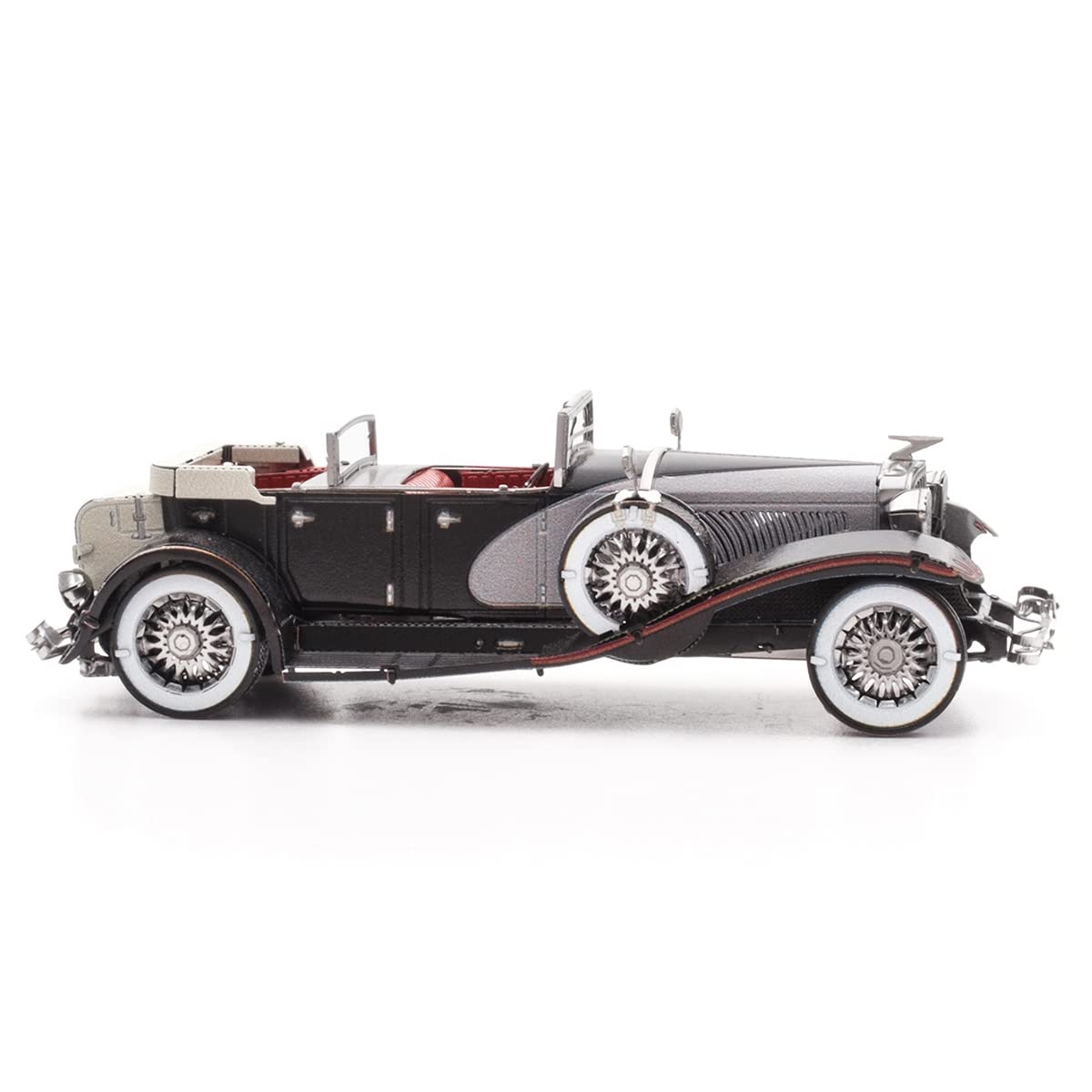 Fascinations Metal Earth Puzzle 3D Car Duesenberg Ii Sj 1934. Vehicle Metal Puzzle. Building Models For Adults Challenging Level 10.01 X 3.99 X 2.59 Cm