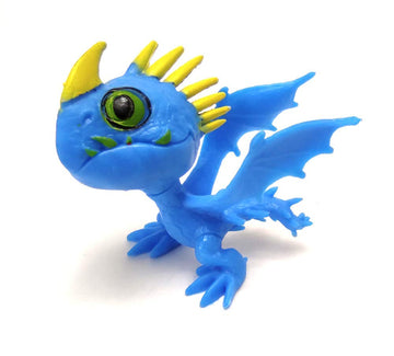 Toysvill Dragons (Set 8 pcs) - Mini Action Figures: Toothless (Night Fury) Deadly Nadder Gronckle Hideous Zippleback Hotburple Monstrous Nightmare Terrible Terror