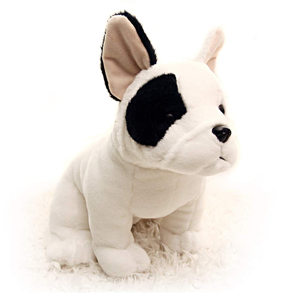 Tammyflyfly New French Bulldog Plush Toy Sitting Pose Mascot Dog Stuffed Doll For Kids Gift 10' Gift For Kids