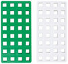 Plus-Plus 9603287 Ingenious Construction Toy, Big Pegboard, Green/White, 2 Pieces, Large