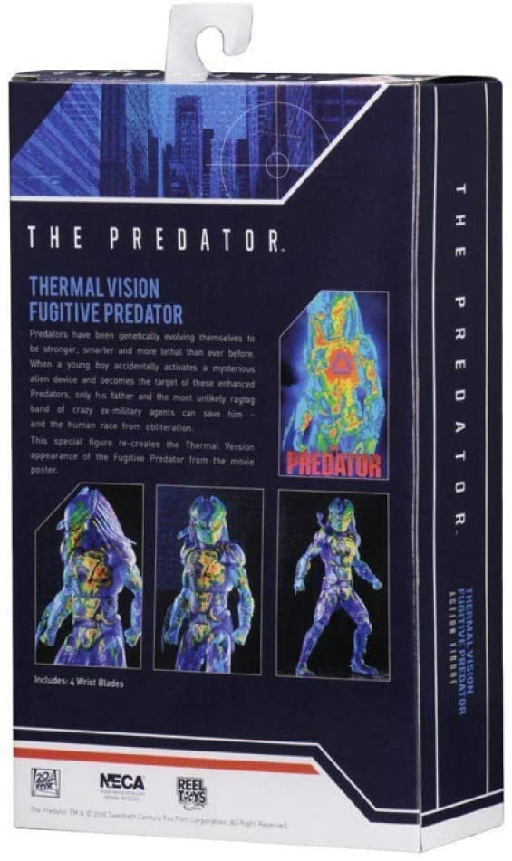 Predator The 7 Inch Action Figure Movie Series - Thermal Vision Fugitive