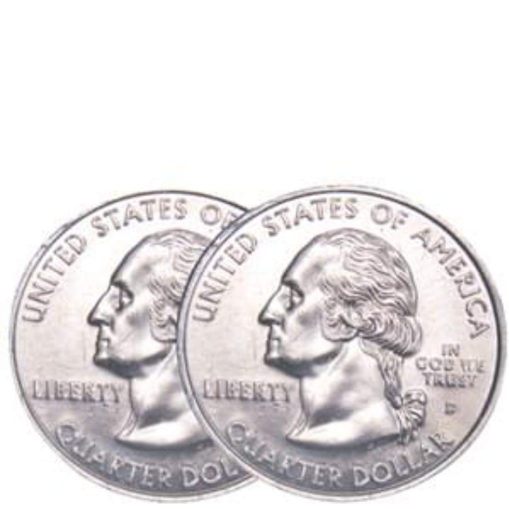 Loftus Multicolor Two Headed Quarter - Unique Design, Perfect for Parties and Events, Fun Accessory for All Ages
