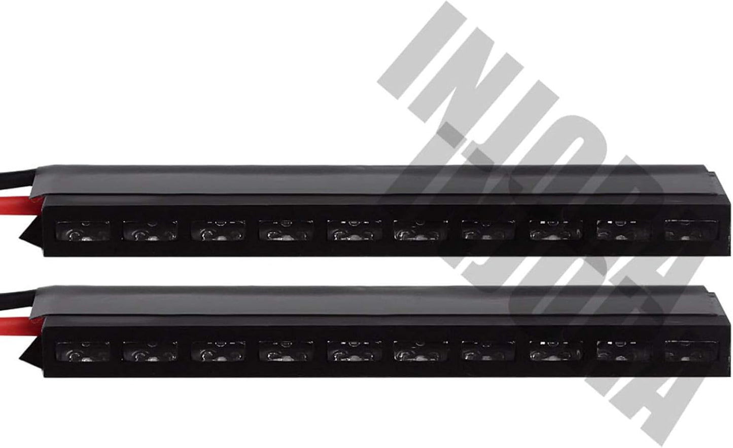 INJORA RC LED Lights 2pcs RC Exalted Brake Light Stop Lamp for 1/10 RC Crawler Axial SCX10 90046 Wraith RR10 TRX-4 D90 Tamiya (6