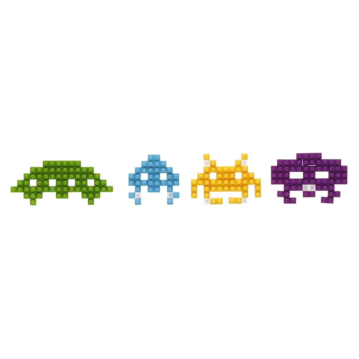 Nanoblock - Space Invaders - Invaders, Character Collection Series Building Kit