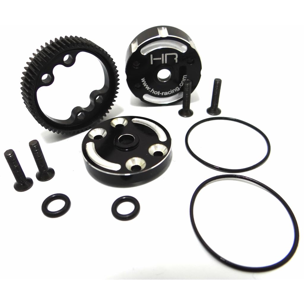 Hot Racing TE38CH Sealed Aluminum Differential Case for TRA 2WD Electric