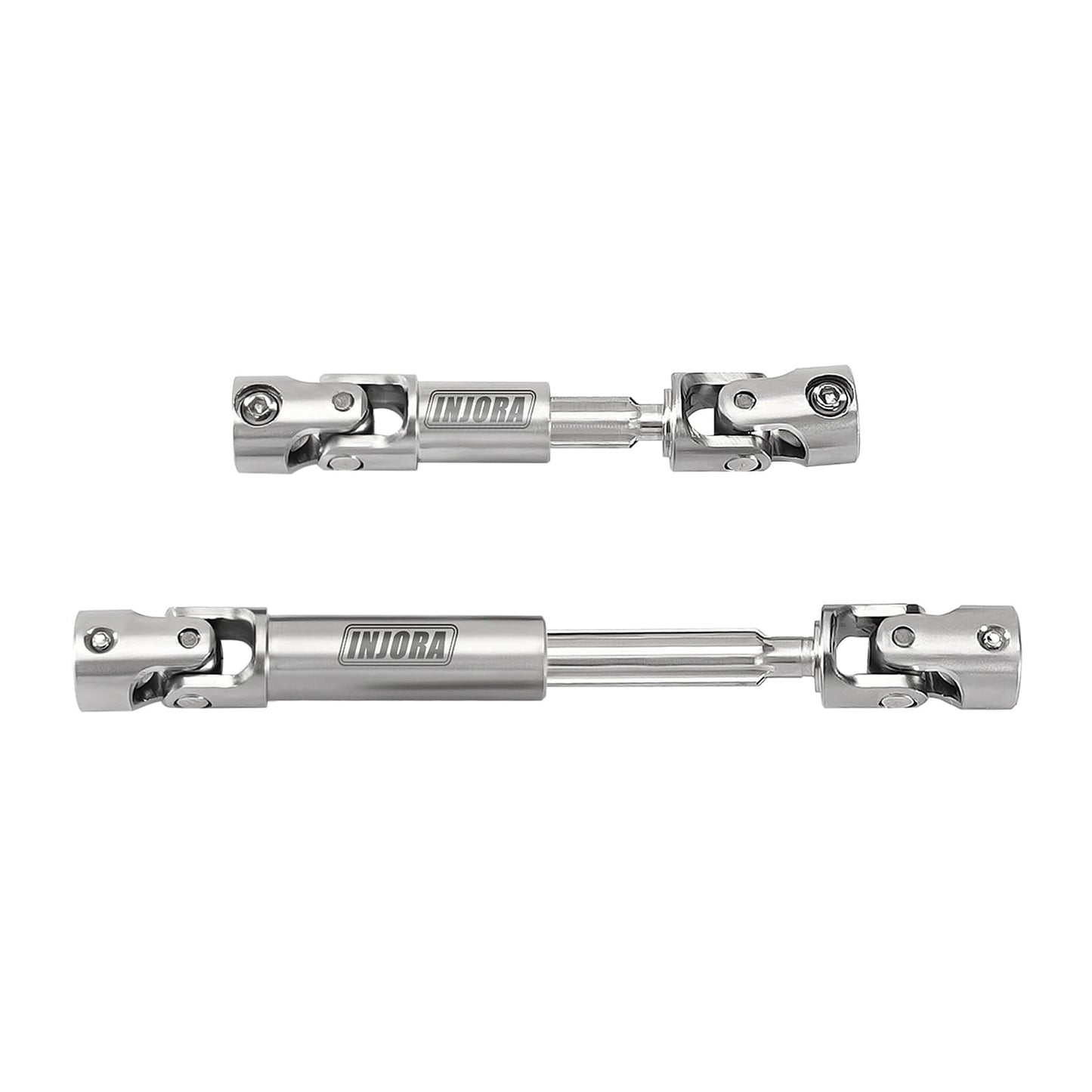 INJORA Stainless Steel Center Drive Shafts for FMS FCX24M 1/24 RC Crawler Upgrade