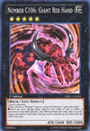 Yu-Gi-Oh! - Number C106: Giant Red Hand (Drlg-En049) - Dragons Of Legend - Unlimited Edition - Super Rare