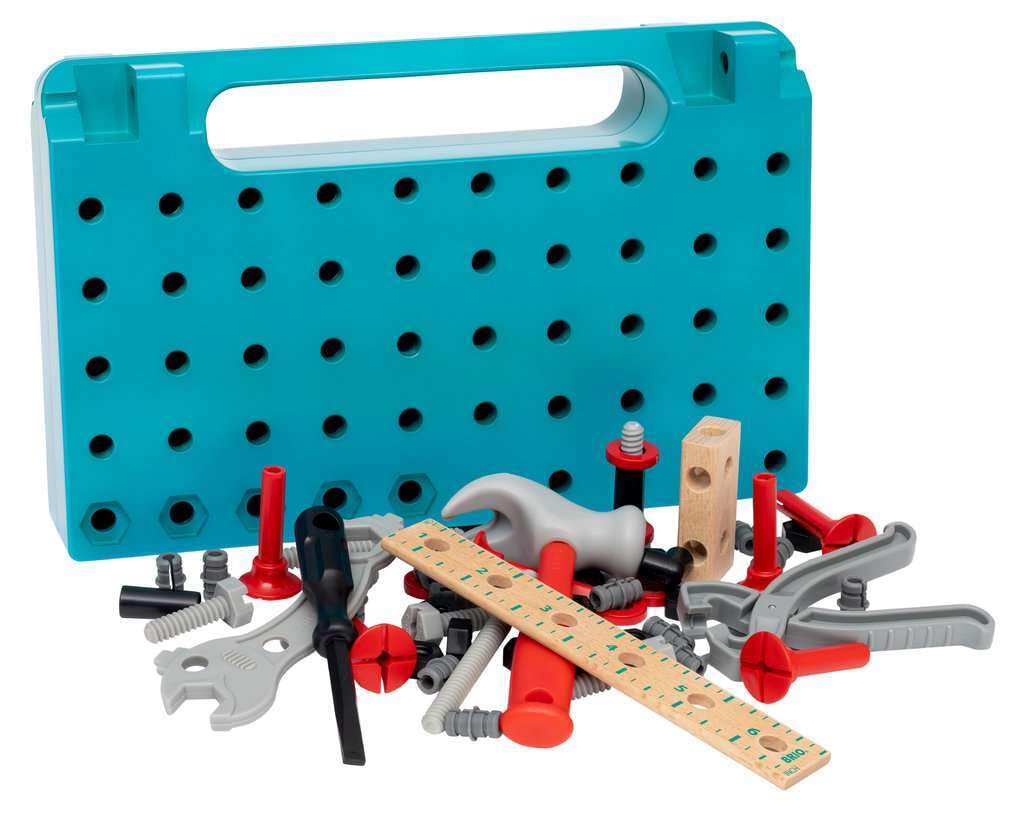 BRIO Builder - 34596 Builder Working Bench | Educational Construction Toy for Kids Age 3 Years Up