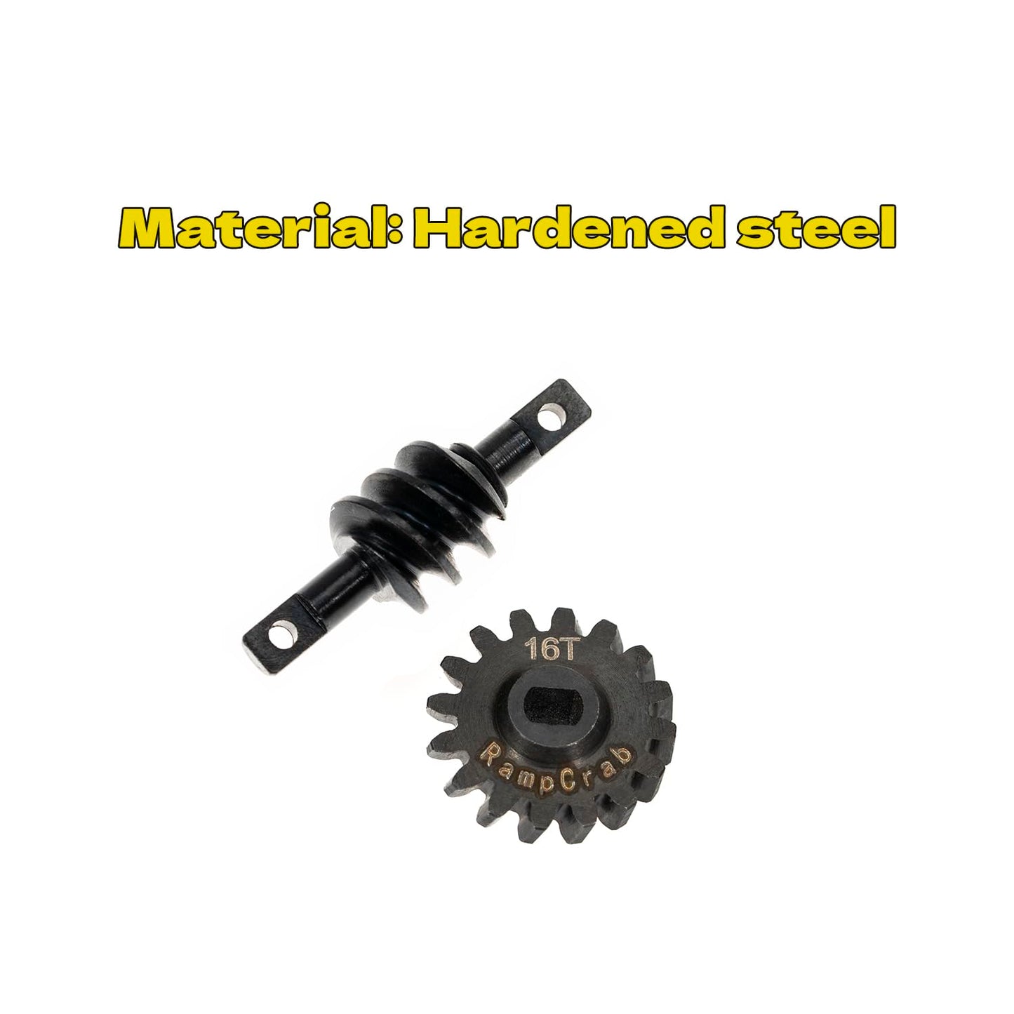 Rampcrab Diff Gear & Diff Cover For Scx24 Axle In The Middle, 6X6 Conversion Kit For 1/24 Rc Crawler Car, Upgrades Parts For Scx