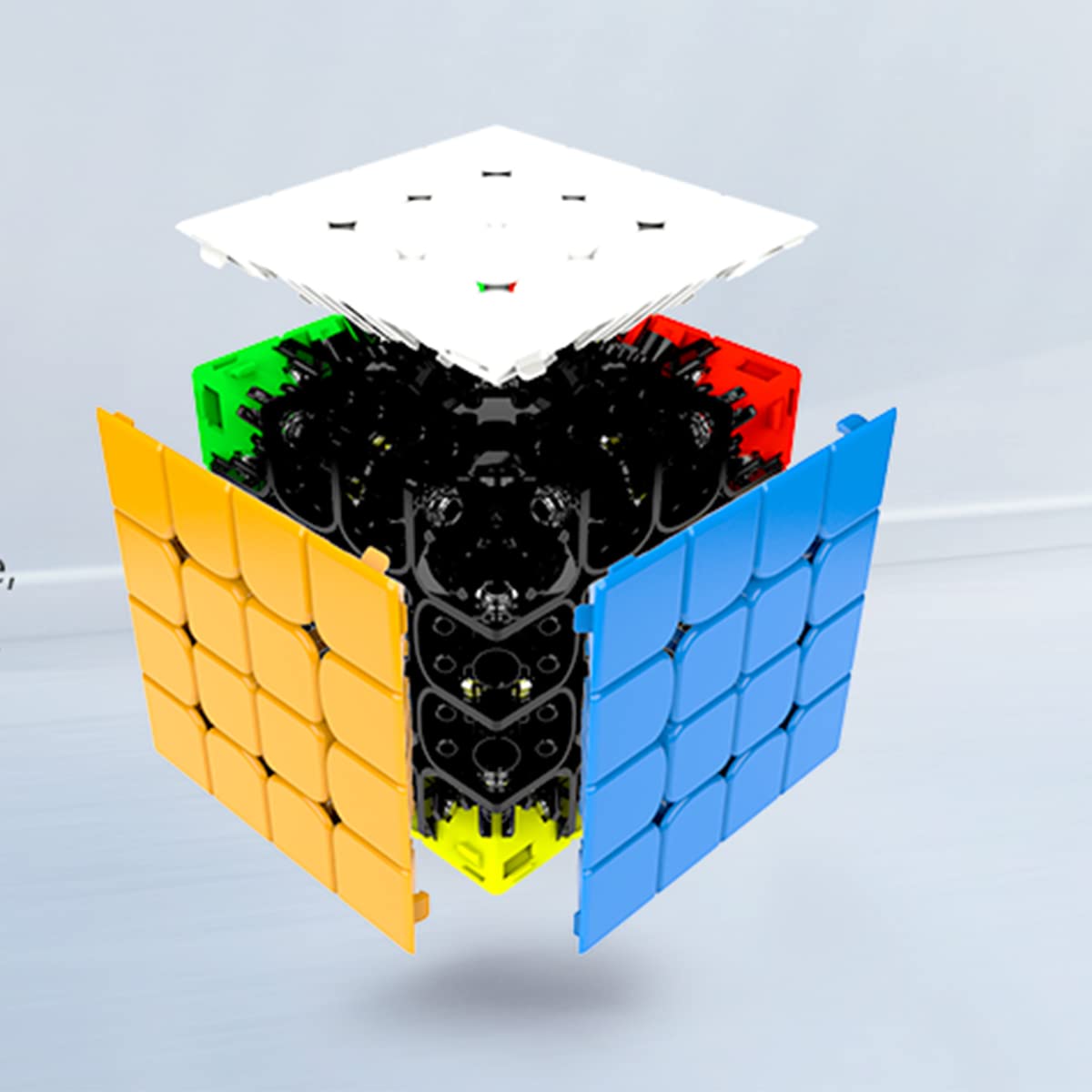 Hellocube Gan 460 M Stickerless 4X4 Magnetic Speed Cube Magic Cube 460M Puzzle Toy