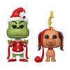 Funko Pop Books: How The Grinch Stole Christmas - The Grinch With Max, 2-Pack - Collectable Vinyl Figure - Gift Idea - Official