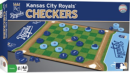 Masterpieces Mlb Kansas City Royals Checkers Board Game