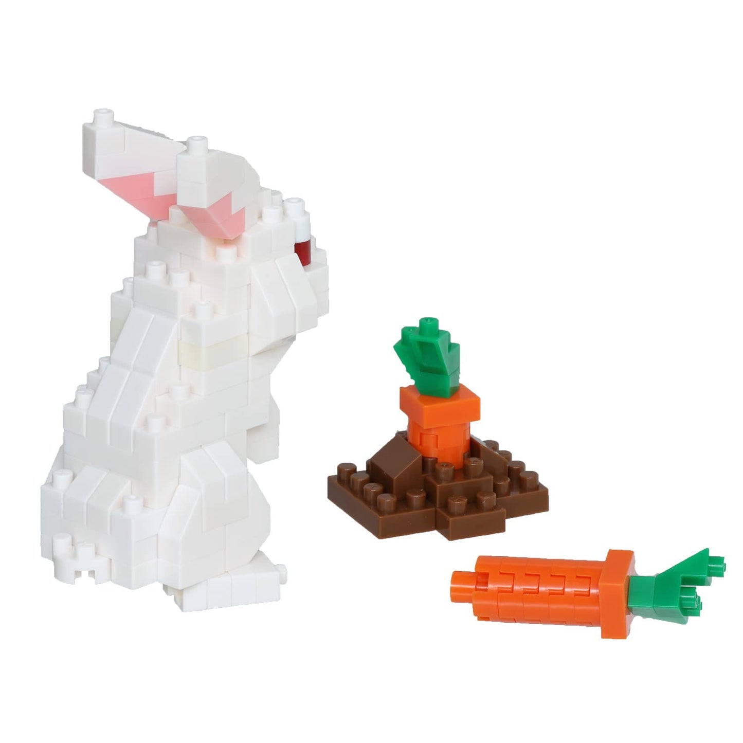 Nanoblock - Animal - Rabbit, Collection Series Building Kit