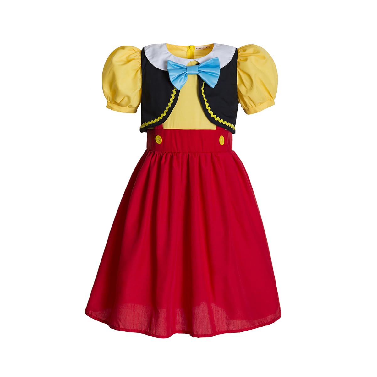 Ruikajia Pinocchio Baby Dress Pinocchio Inspired Dress Pinocchio Costume Pinocchio Inspired 8T Multicolored