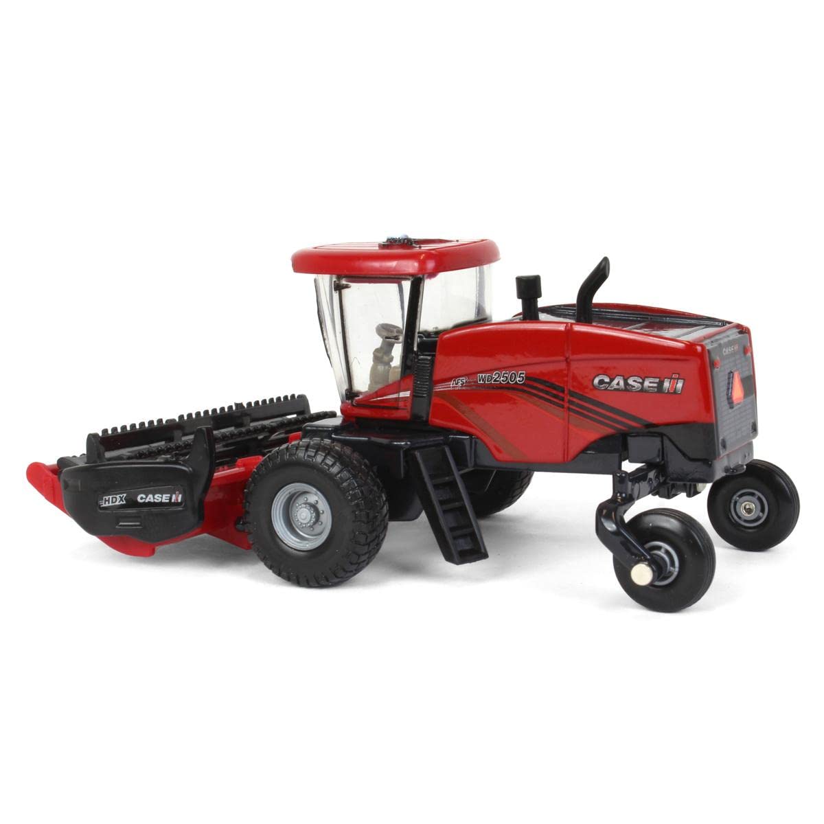 ERTL 1/64 Case IH WD2505 Windrower with RD165 Rotary Head and Sickle Bar Head 44282