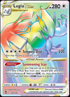 Pokemon Lugia Vstar 202/195 - Full Art Rainbow - Silver Tempest - Secret Rare - Colorless - Paper/Cardstock