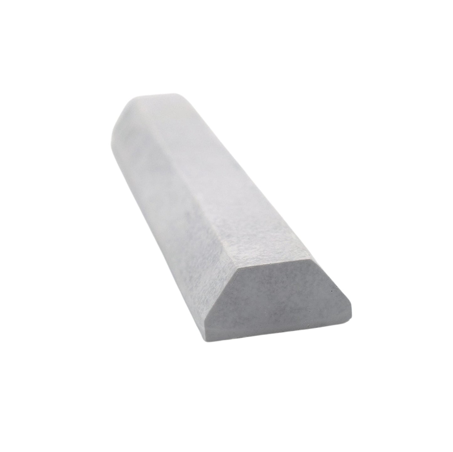 Teak Tuning Monument Series Concrete Fingerboard Parking Curb Obstacle - 6 Long - Ultra enhanced Super Durable Polymer Modified Concrete - Sterling Gray Colorway