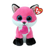 Ty Beanie Boo Parfait Pink Valentine Fox Plush Toy - 6" Small Multi Color - Model 37365