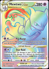 Pokemon Mewtwo Vstar 079/078 - Secret Rare Rainbow Card - Multicoloured - Collectible Trading Card
