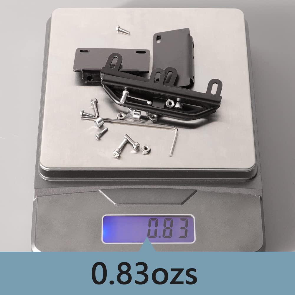 Weishuji Metal Side Pedal, Side Pedal Plates, Racing Metal Side For Axial Scx24 Deadbolt Axi90081 C10 Axi00001, Upgrades Parts A
