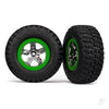 Traxxas KM2 Tires & SCT Wheels, Assm (2): FR 2WD Slash Only