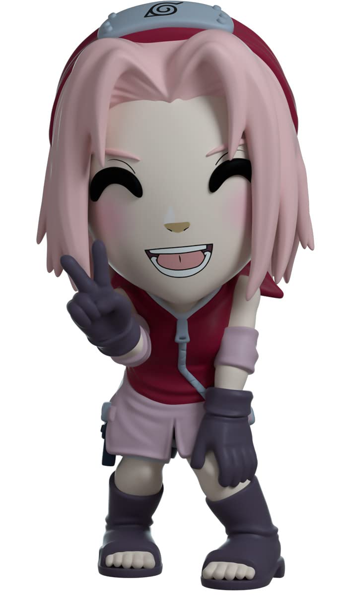 Youtooz Sakura Haruno, 3.8'' Inch Naruto Anime Figure, Collectible Sakura Haruno Vinyl Figure Naruto Collection